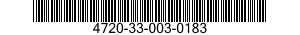 4720-33-003-0183 HOSE,PREFORMED 4720330030183 330030183
