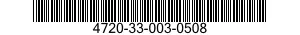 4720-33-003-0508 HOSE,PREFORMED 4720330030508 330030508