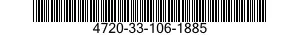 4720-33-106-1885 HOSE,PREFORMED 4720331061885 331061885