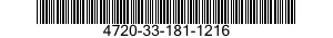 4720-33-181-1216 HOSE,PREFORMED 4720331811216 331811216