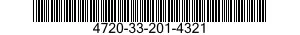 4720-33-201-4321 HOSE ASSEMBLY,NONMETALLIC 4720332014321 332014321