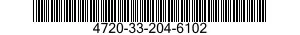 4720-33-204-6102 HOSE ASSEMBLY,NONMETALLIC 4720332046102 332046102
