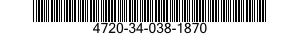 4720-34-038-1870 TUBING,NONMETALLIC 4720340381870 340381870