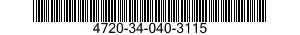 4720-34-040-3115 HOSE,NONMETALLIC 4720340403115 340403115