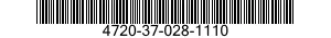 4720-37-028-1110 HOSE ASSEMBLY,NONMETALLIC 4720370281110 370281110