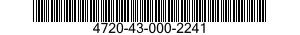 4720-43-000-2241 HOSE ASSEMBLY,NONMETALLIC 4720430002241 430002241