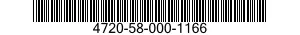 4720-58-000-1166 HOSE,PREFORMED 4720580001166 580001166