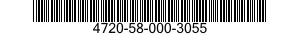 4720-58-000-3055 HOSE ASSEMBLY,NONMETALLIC 4720580003055 580003055