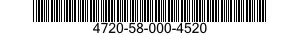 4720-58-000-4520 HOSE ASSEMBLY,NONMETALLIC 4720580004520 580004520