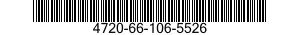 4720-66-106-5526 HOSE ASSEMBLY,NONMETALLIC 4720661065526 661065526