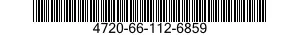 4720-66-112-6859 HOSE ASSEMBLY,AIR DUCT 4720661126859 661126859