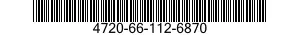 4720-66-112-6870 HOSE ASSEMBLY,AIR DUCT 4720661126870 661126870