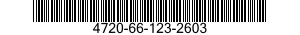 4720-66-123-2603 HOSE ASSEMBLY,NONMETALLIC 4720661232603 661232603