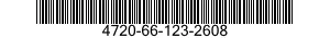 4720-66-123-2608 HOSE ASSEMBLY,NONMETALLIC 4720661232608 661232608