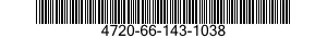 4720-66-143-1038 HOSE ASSEMBLY,NONMETALLIC 4720661431038 661431038