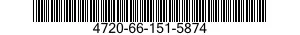 4720-66-151-5874 HOSE ASSEMBLY,NONMETALLIC 4720661515874 661515874