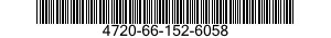 4720-66-152-6058 HOSE ASSEMBLY,NONMETALLIC 4720661526058 661526058