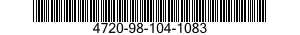 4720-98-104-1083 HOSE ASSEMBLY,NONMETALLIC 4720981041083 981041083