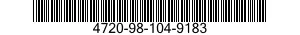4720-98-104-9183  4720981049183 981049183