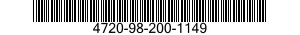 4720-98-200-1149 HOSE ASSEMBLY,NONMETALLIC 4720982001149 982001149