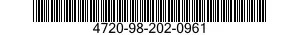 4720-98-202-0961 HOSE ASSEMBLY,NONMETALLIC 4720982020961 982020961
