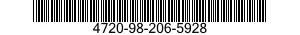 4720-98-206-5928 HOSE ASSEMBLY,AIR BREATHING 4720982065928 982065928