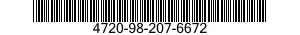 4720-98-207-6672 HOSE ASSEMBLY,METALLIC 4720982076672 982076672