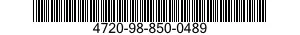 4720-98-850-0489 HOSE ASSEMBLY,NONMETALLIC 4720988500489 988500489