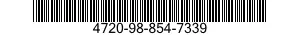 4720-98-854-7339 HOSE ASSEMBLY,METALLIC 4720988547339 988547339