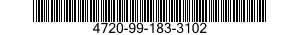 4720-99-183-3102 HOSE ASSEMBLY,NONMETALLIC 4720991833102 991833102