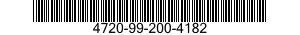 4720-99-200-4182  4720992004182 992004182