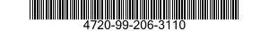 4720-99-206-3110 HOSE ASSEMBLY,NONMETALLIC 4720992063110 992063110