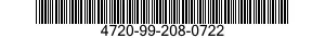 4720-99-208-0722 HOSE,PREFORMED 4720992080722 992080722