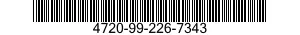 4720-99-226-7343 HOSE ASSEMBLY,NONMETALLIC 4720992267343 992267343