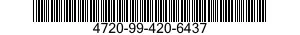 4720-99-420-6437 HOSE ASSEMBLY,NONMETALLIC 4720994206437 994206437