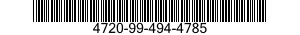 4720-99-494-4785 HOSE ASSEMBLY,NONMETALLIC 4720994944785 994944785