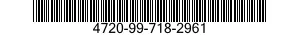 4720-99-718-2961  4720997182961 997182961