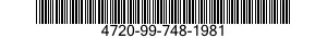 4720-99-748-1981  4720997481981 997481981