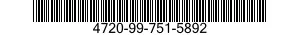 4720-99-751-5892  4720997515892 997515892