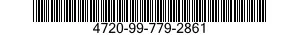 4720-99-779-2861  4720997792861 997792861