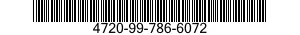 4720-99-786-6072  4720997866072 997866072