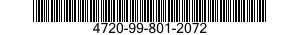 4720-99-801-2072 HOSE ASSEMBLY,METALLIC 4720998012072 998012072