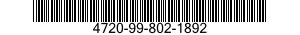 4720-99-802-1892  4720998021892 998021892