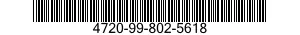 4720-99-802-5618  4720998025618 998025618