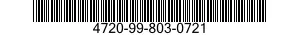 4720-99-803-0721 HOSE ASSEMBLY,METALLIC 4720998030721 998030721