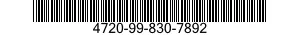 4720-99-830-7892  4720998307892 998307892