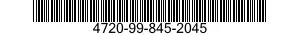 4720-99-845-2045 HOSE ASSEMBLY,NONMETALLIC 4720998452045 998452045