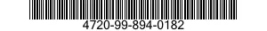 4720-99-894-0182 HOSE ASSEMBLY,NONMETALLIC 4720998940182 998940182