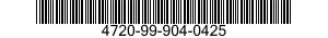 4720-99-904-0425 HOSE ASSEMBLY,NONMETALLIC 4720999040425 999040425