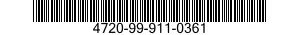 4720-99-911-0361 CONNECTOR PLUG ASSE 4720999110361 999110361